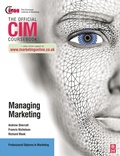 Cover: CIM Coursebook: Managing Marketing - Routledge