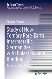 Abbildung von: Study of New Ternary Rare-Earth Intermetallic Germanides with Polar Covalent Bonding - Springer