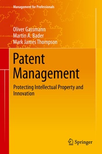 Abbildung von: Patent Management - Springer