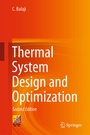 Cover: Thermal System Design and Optimization - Springer