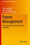 Cover: Patent Management - Springer
