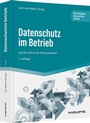 Cover: Datenschutz im Betrieb - Die DS-GVO in der Personalarbeit - Haufe-Lexware