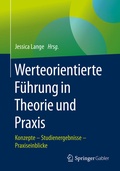 Cover: Werteorientierte F&uuml;hrung in Theorie und Praxis - Springer Gabler