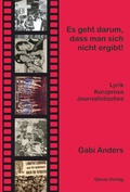 Cover: Es geht darum, dass man sich nicht ergibt - Geest-Verlag