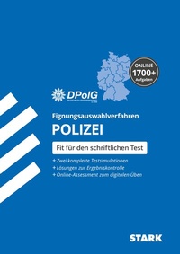 Abbildung von: STARK Eignungsauswahlverfahren (Einstellungstest) Polizei. Alle Landespolizeien. - Stark Verlag