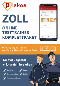 Abbildung von: Zoll Einstellungstest Komplettpaket - Plakos GmbH