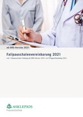 Cover: Fallpauschalen-Vereinbarung 2021 - pictura Werbung