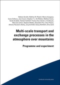 Cover: Multi-scale transport and exchange processes in the atmosphere over mountains - innsbruck university press