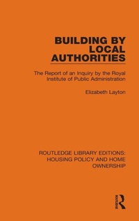 Enlarge image Cover: Building by Local Authorities - Routledge