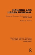 Cover: Housing and Urban Renewal - Routledge