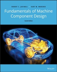 Enlarge image Cover: Fundamentals of Machine Component Design - Wiley