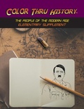Cover: Color Thru History - The People of the Modern Age Elementary Supplement - Learn & Color Books