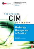 Cover: CIM Coursebook 08/09 Marketing Management in Practice - Routledge