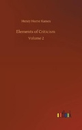 Cover: Elements of Criticism - Outlook Verlag