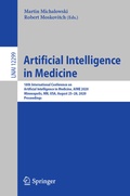 Cover: Artificial Intelligence in Medicine - Springer
