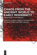 Cover: Chaos from the Ancient World to Early Modernity - De Gruyter