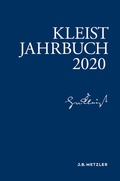 Cover: Kleist-Jahrbuch 2020 - J.B. Metzler
