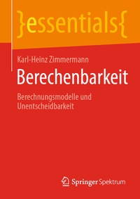 Abbildung von: Berechenbarkeit - Springer Spektrum