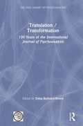 Cover: Translation/Transformation - Routledge