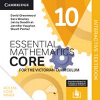 Abbildung von: Essential Mathematics CORE for the Victorian Curriculum Year 10 Digital Code - Cambridge University Press