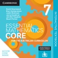 Cover: Essential Mathematics CORE for the Australian Curriculum Year 7 Digital Code - Cambridge University Press