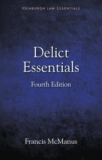 Abbildung von: Delict Essentials - Edinburgh University Press