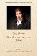 Cover: Jane Porter, Thaddeus of Warsaw - Edinburgh University Press