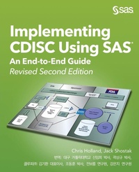 Enlarge image Cover: Implementing CDISC Using SAS - SAS Institute