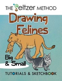 Enlarge image Cover: Drawing Felines - Jerry Joe Seltzer