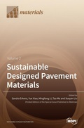 Cover: Sustainable Designed Pavement Materials - MDPI AG