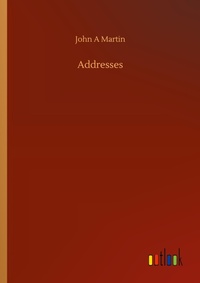 Enlarge image Cover: Addresses - Outlook Verlag