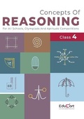 Cover: Concepts Of Reasoning Textbook For Class 4 - EDUCART