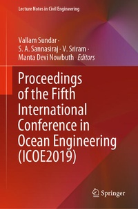 Enlarge image Cover: Proceedings of the Fifth International Conference in Ocean Engineering (ICOE2019) - Springer