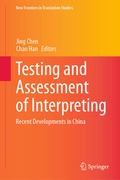 Cover: Testing and Assessment of Interpreting - Springer