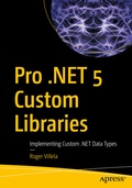 Cover: Pro .NET 5 Custom Libraries - APress
