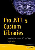 Cover: Pro .NET 5 Custom Libraries - APress