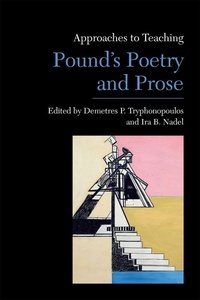 Enlarge image Cover: Approaches to Teaching Pound's Poetry and Prose - Modern Language Association of America
