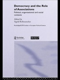 Cover: Democracy and the Role of Associations - Routledge