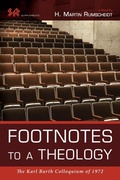Cover: Footnotes to a Theology - Wipf & Stock Publishers