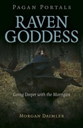 Cover: Pagan Portals - Raven Goddess - Moon Books