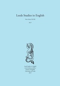 Cover: Leeds Studies in English 2017 - Theschoolbook.com