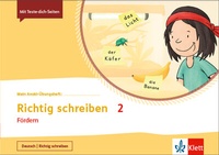 Abbildung von: Richtig schreiben 2. Fördern - Klett