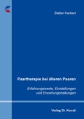 Cover: Paartherapie bei &auml;lteren Paaren - Kovac, Dr. Verlag