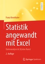 Cover: Statistik angewandt mit Excel - Springer Spektrum