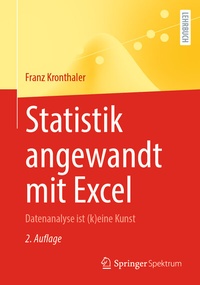 Abbildung von: Statistik angewandt mit Excel - Springer Spektrum