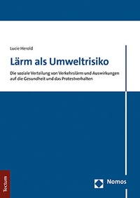 Abbildung von: Lärm als Umweltrisiko - Tectum Wissenschaftsverlag
