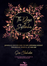 Enlarge image Cover: The Days of September - fiabesco Verlag