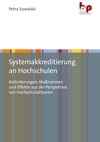 Abbildung von: Systemakkreditierung an Hochschulen - Budrich Academic Press