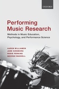 Cover: Performing Music Research - Oxford University Press