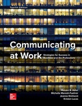 Cover: Communicating at Work - McGraw-Hill Education